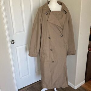 London Fog Trench Coat Sz 36S